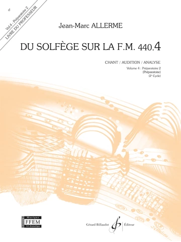 Du solfège sur la F. M. 440.4. Chant, audition et analyse Visuel